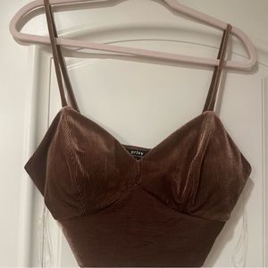 Women’s brown 2 piece set